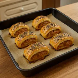 Gochujang Sausage Rolls