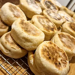 Sourdough English Muffins