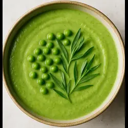 Tarragon and Pea Soup